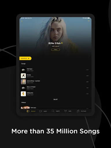 fizy: Music & Audiobook screenshot