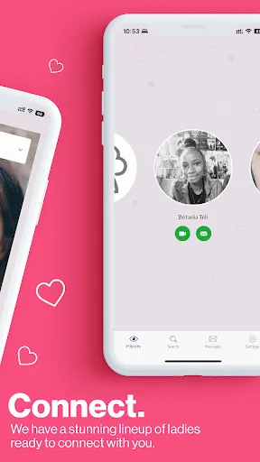 Flirtbees - Video Chat App screenshot