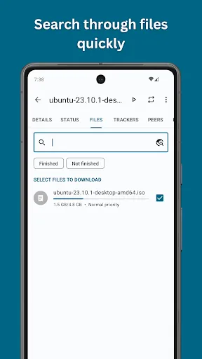 Flud - Torrent Downloader screenshot