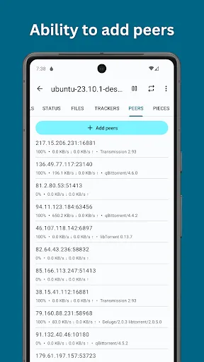 Flud - Torrent Downloader screenshot
