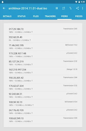 Flud - Torrent Downloader screenshot