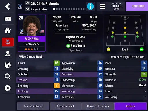 Football Manager 26 Mobile screenshot