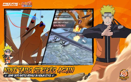 Free Fire MAX x NARUTO screenshot