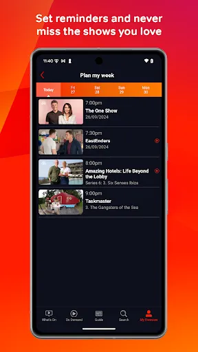 Freeview screenshot