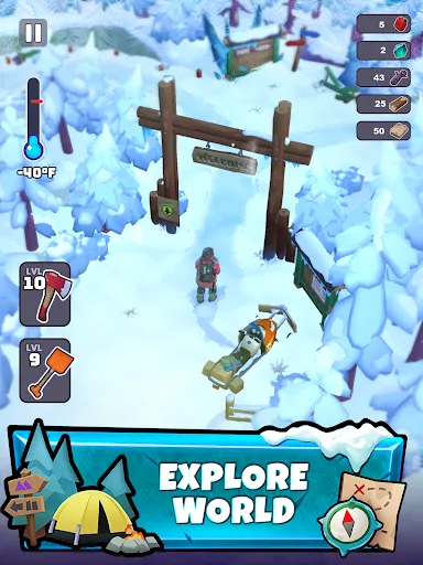 Frost World - Snow Survival screenshot