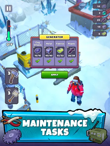 Frost World - Snow Survival screenshot