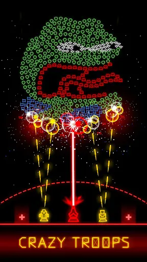 Galaxy War: Falltopia Shooter screenshot