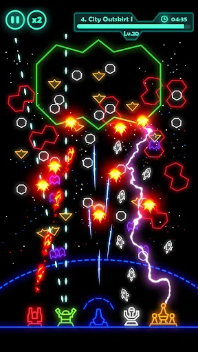 Galaxy War: Falltopia Shooter screenshot