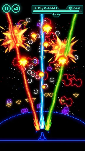 Galaxy War: Falltopia Shooter screenshot