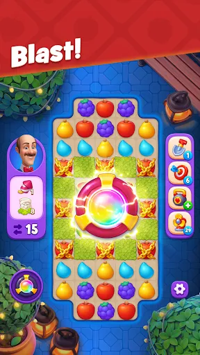 Gardenscapes screenshot