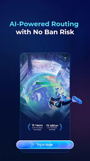 GearUP: Lower Lag Game Booster screenshot