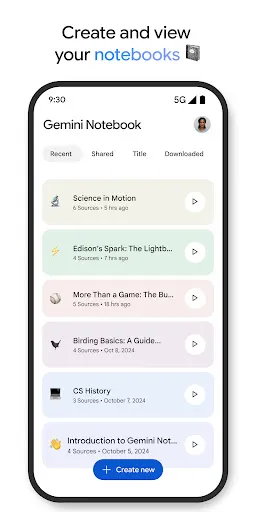 Google NotebookLM screenshot