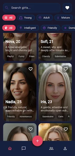 Girlfriend AI screenshot