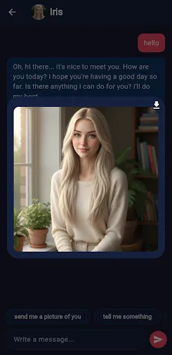 Girlfriend AI screenshot