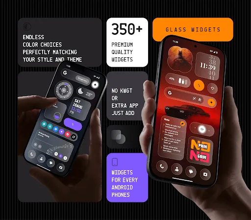 Glass Widgets screenshot