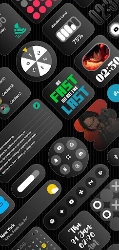Glass Widgets screenshot