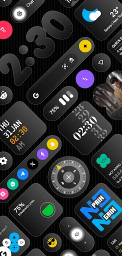 Glass Widgets screenshot