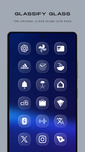 Glassify Glass Icons screenshot