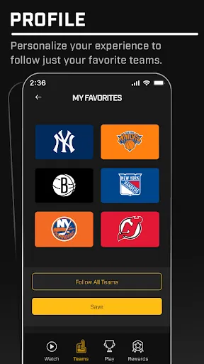 Gotham Sports screenshot
