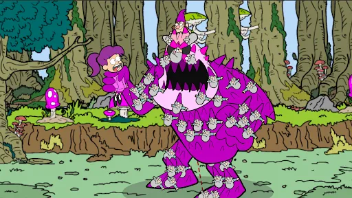 Gravity Forest Saw Trap screenshot