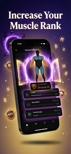 GymLevels: Ranked Gym Workouts screenshot