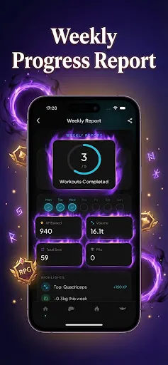 GymLevels: Ranked Gym Workouts screenshot