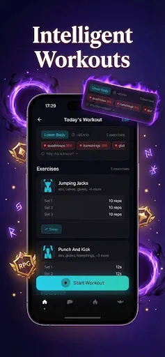 GymLevels: Ranked Gym Workouts screenshot
