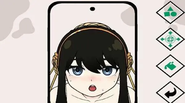 Happy Girl On Mirror screenshot