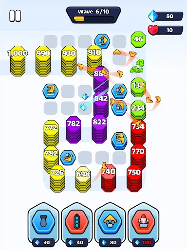Hex Defense! screenshot