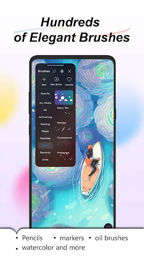 HiPaint: Sketch, Draw & Paint screenshot
