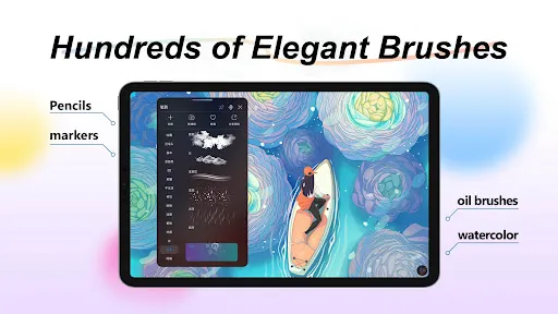 HiPaint: Sketch, Draw & Paint screenshot