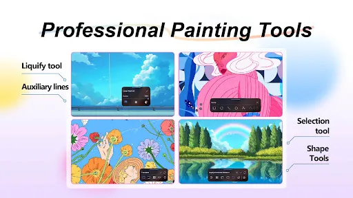 HiPaint: Sketch, Draw & Paint screenshot