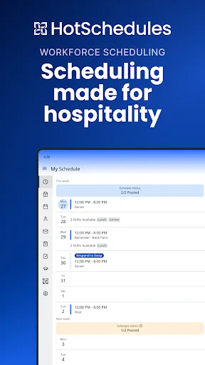 HotSchedules screenshot