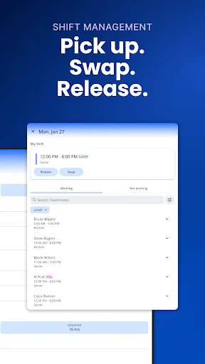 HotSchedules screenshot