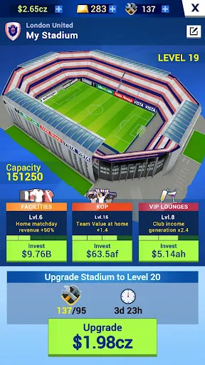 Idle Eleven - Soccer tycoon screenshot