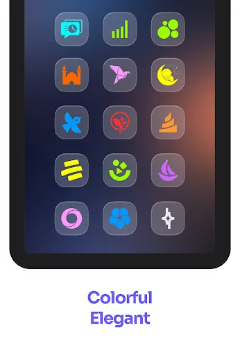 iGlass Colors OS Icon Pack screenshot