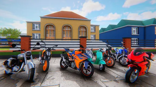 Indian Car Bike Drive Sim screenshot