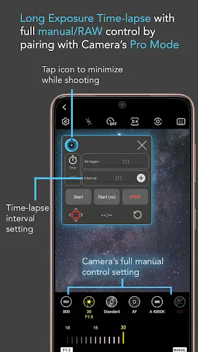 Intervalometer for TimeLapse screenshot