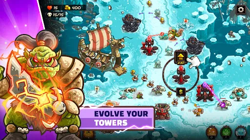 Kingdom Rush Vengeance TD Game screenshot