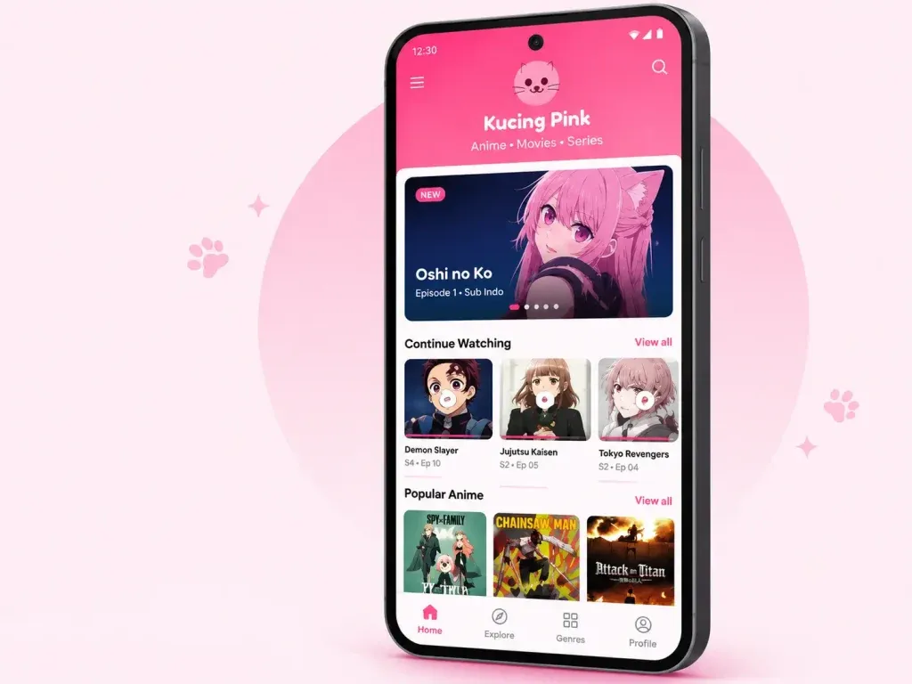 Kucing Pink screenshot