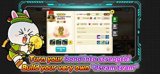 LINE Rangers screenshot