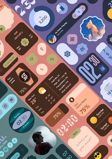 Material You Widgets screenshot