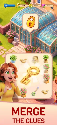 Merge Mansion: Puzzles & Story screenshot