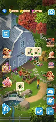 Merge Mansion: Puzzles & Story screenshot