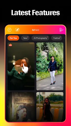 Mivi : Music & AI Video Maker screenshot