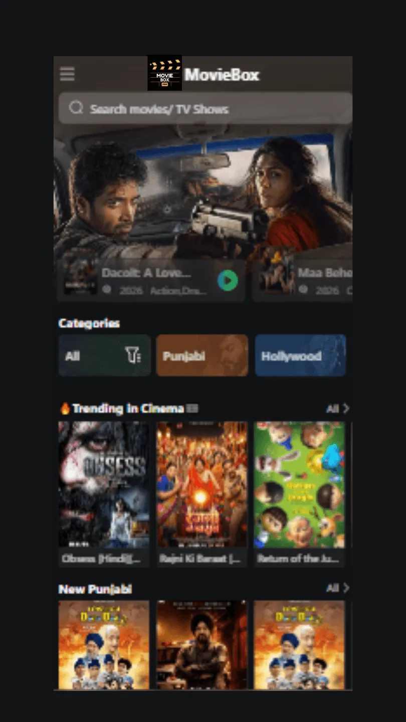 MovieBoxPro screenshot