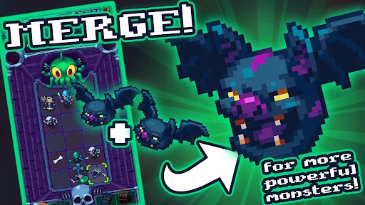 NecroMerger - Idle Merge Game screenshot