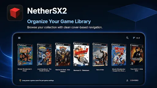 NetherSX2 Emulator screenshot