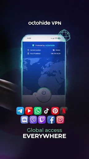Octohide VPN: Fast & Private screenshot