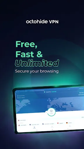 Octohide VPN: Fast & Private screenshot